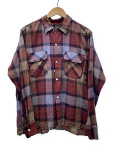 Needles◆Cut-Off Bottom Classic Shirts/M/コットン/マルチカラー/チェック/FK181