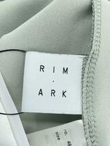 RIM.ARK◆半袖カットソー/FREE/ポリエステル/GRN/無地/460FAS80-0020_画像3