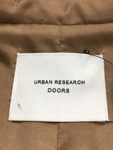 URBAN RESEARCH DOORS◆アーバンリサーチドアーズ/ウールフードジャケット/コート/one/ウール/ベージュ/DR97-27M721_画像3