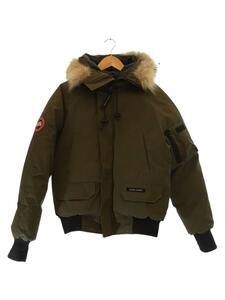 CANADA GOOSE◆ダウンジャケット/S/ポリエステル/KHK/7950MA/CHILLIWACK BOMBER