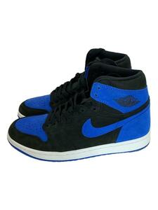 NIKE◆AIR JORDAN 1 RETRO HIGH OG/DZ5485-042/ハイカットスニーカー/27.5cm/BLU