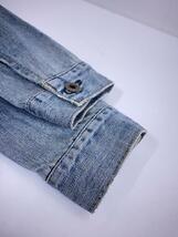 Levi’s◆ジャケット/M/コットン/BLU/無地/70599-03/リーバイス/Gジャン_画像6