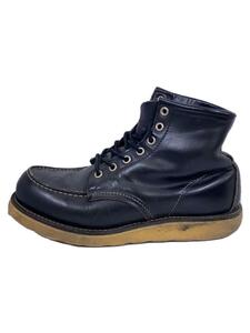 RED WING◆チャッカブーツ/-/BLK/レザー/レッドウィング