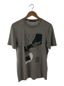 LOUIS VUITTON◆気球/Tシャツ/M/コットン/GRY/h6y13wjez