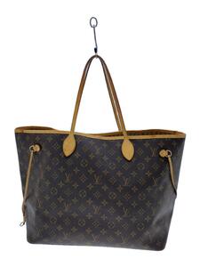 LOUIS VUITTON◆1)ネヴァーフルGM_モノグラム・キャンバス_BRW/PVC/BRW