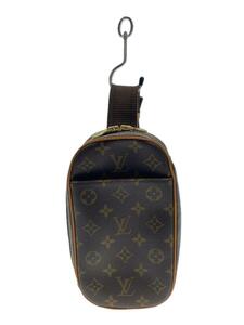 LOUIS VUITTON◆ポシェット・ガンジュ/ウエストバッグ[仕入]/-/BRW/モノグラム/M51870