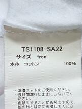 pelleq/ペレック/Tシャツ/FREE/コットン/WHT/無地/TS1108-SA22_画像4