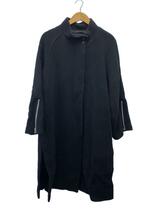 FLORENT◆WOOL STAND COLLAR COAT/1/ウール/BLK/無地/2105F08007_画像1