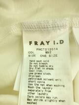 FRAY I.D◆21SS/半袖ブラウス/one/コットン/WHT/無地/FWCT212014_画像4