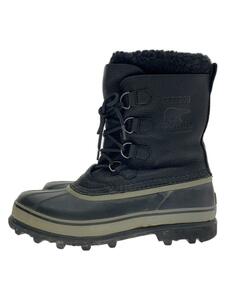 SOREL◆ブーツ/28cm/BLK/レザー/NM1481-011/CARIBOU