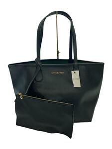 MICHAEL KORS◆トートバッグ/ポーチ付/フェイクレザー/BLK/CD-1705