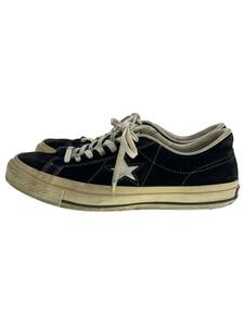 CONVERSE◆ローカットスニーカー/26.5cm/BLK/スウェード