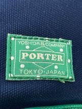 PORTER GIRL◆トートバッグ/コットン/NVY/無地/739-18514_画像5