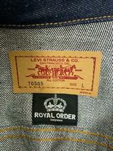 Levi’s◆Gジャン/L/コットン/IDG/無地/pcl01j-33221l_画像3