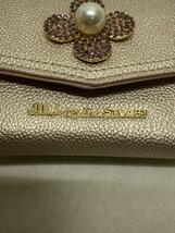 JILL by JILLSTUART◆3つ折り財布/フェイクレザー/GLD/レディース/125-0287214_画像3