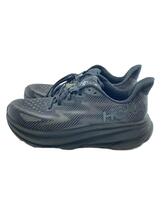 HOKA ONE ONE◆M CLIFTON 9/ローカットスニーカー/25cm/BLK/1127895BBLC_画像1