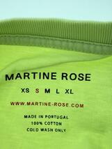 MARTINE ROSE◆長袖シャツ/M/レーヨン/BRW/総柄_画像3