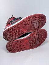 NIKE◆ハイカットスニーカー/25cm/RED/レザー/555088-063_画像4