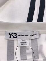 Y-3◆Y-3 Signature Graphic Tee/Tシャツ/S/コットン/WHT/無地/DY7218_画像3