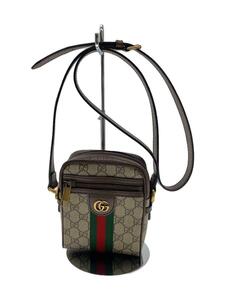 GUCCI◆ショルダーバッグ_GGスプリーム/PVC/BEG