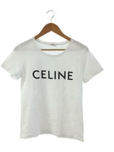 CELINE◆Tシャツ/S/コットン/WHT/2X314916G