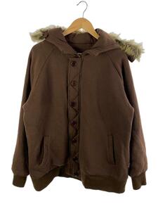 Woolrich◆ジャケット/XL/ポリエステル/BRW/無地/2W7-6157