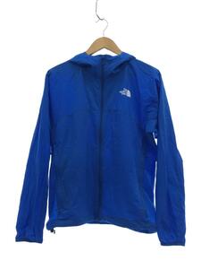 THE NORTH FACE◆SWALLOWTAIL HOODIE/L/ナイロン/BLU