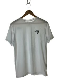 THE NORTH FACE◆S/S ACTIVE MAN TEE_ショートスリーブアクティブマンティー/M/ポリエステル/WHT/無地