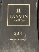 LANVIN en Bleu◆パンプス/23.5cm/BLK/エナメル_画像5