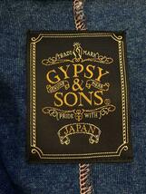 Gypsy&Sons◆ジャケット/S/コットン/BLU/GS1229939_画像3