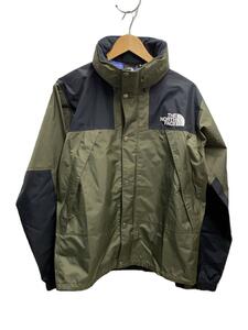 THE NORTH FACE◆MOUNTAIN RAINTEX JACKET_マウンテンレインテックスジャケット/L/ナイロン/カーキ