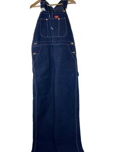 DICKIES◆オーバーオール/36/デニム/BLU/無地