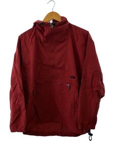 THE NORTH FACE◆アノラックパーカー/M/ナイロン/RED/無地