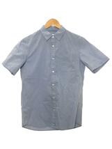 THE NORTH FACE◆S/S AD OXFD SHIRT_ショートスリーブ アルファドライ オックスフォードシャツ/L/コットン/BLU_画像1