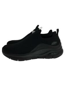 SKECHERS◆ローカットスニーカー/25.5cm/BLK/232404