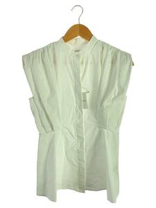 FRAY I.D* no sleeve blouse /0/ cotton /WHT/ plain /FWFB222066