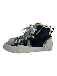 NIKE◆BLAZER MID SACAI/ブレーザーミッドサカイ/ブラック/BV0072-002/27.5cm/BLK