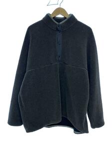 Graphpaper◆Wool Boa High Neck Pull Overフリースジャケット/2/ウール/GRY/GU203-70165