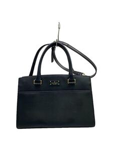 kate spade new york◆ハンドバッグ/レザー/BLK/J184