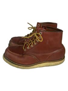 RED WING◆レースアップブーツ/US8.5/BRW/レザー