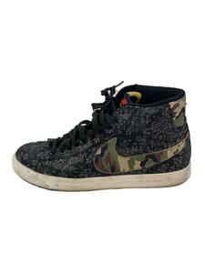 NIKE◆BLAZER MID PRM VNTG/ブレーザーミッドプレミアムビンテージ/ブラック/27cm/BLK