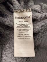 patagonia◆フリースジャケット/M/ポリエステル/GRY/26940FA18_画像4