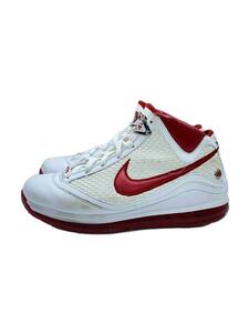 NIKE◆AIR MAX LEBRON7 NFW/エアマックスレブロン/ホワイト/383578-161/28cm/WHT/白