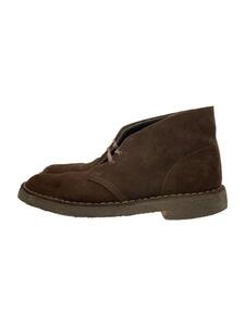 Clarks◆ブーツ/US7/BRW/スウェード