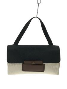 FURLA◆トートバッグ/レザー/WHT