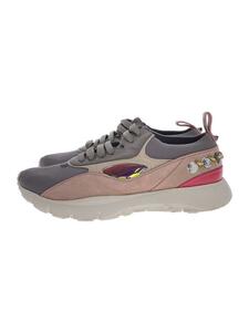 VALENTINO GARAVANI* low cut sneakers /38/GRY/PVC