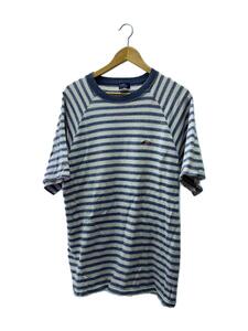 QUIKSILVER◆Tシャツ/-/コットン/マルチカラー/ボーダー