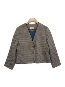 PENDLETON◆ジャケット/12/ウール/GRY/千鳥格子