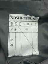 SOSHIOTSUKI◆テーラードジャケット/44/ウール/GRY/S23AW05JKT_画像3