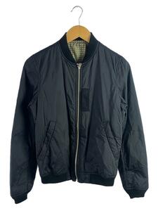 ALPHA INDUSTRIES* reversible /MA-1/ flight jacket /S/ nylon /BLK/ plain /TA1089-8001